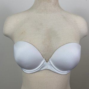 Victoria's Secret strapless white bra